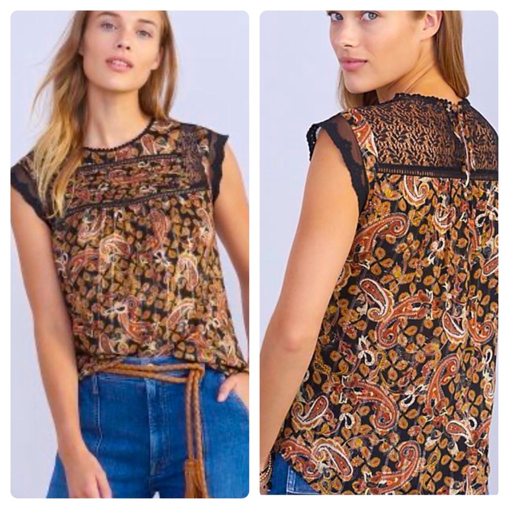 {Anthropologie} Daniel Rainn Stephine Blouse - Picture 12 of 12
